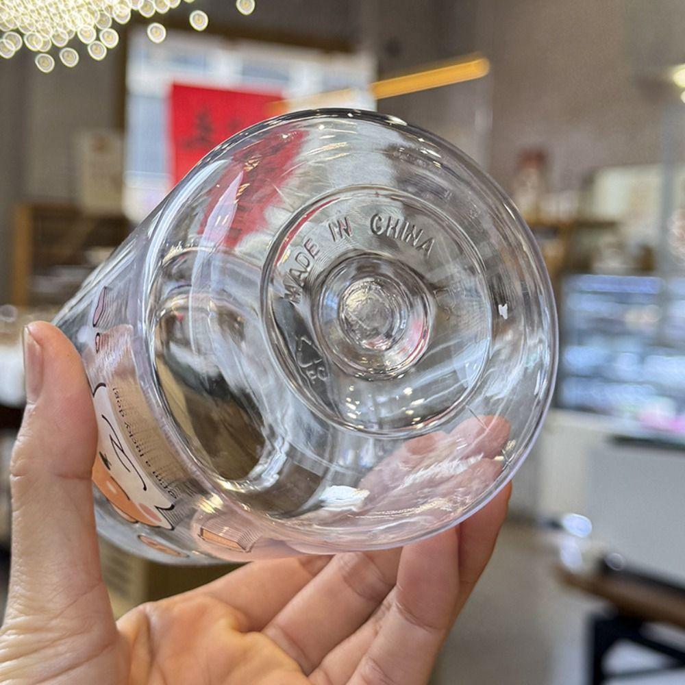 Cute Cartoon Plastic Cup Spit Bubble Capybara Drinking Bottle Sport Water Bottle  Summer