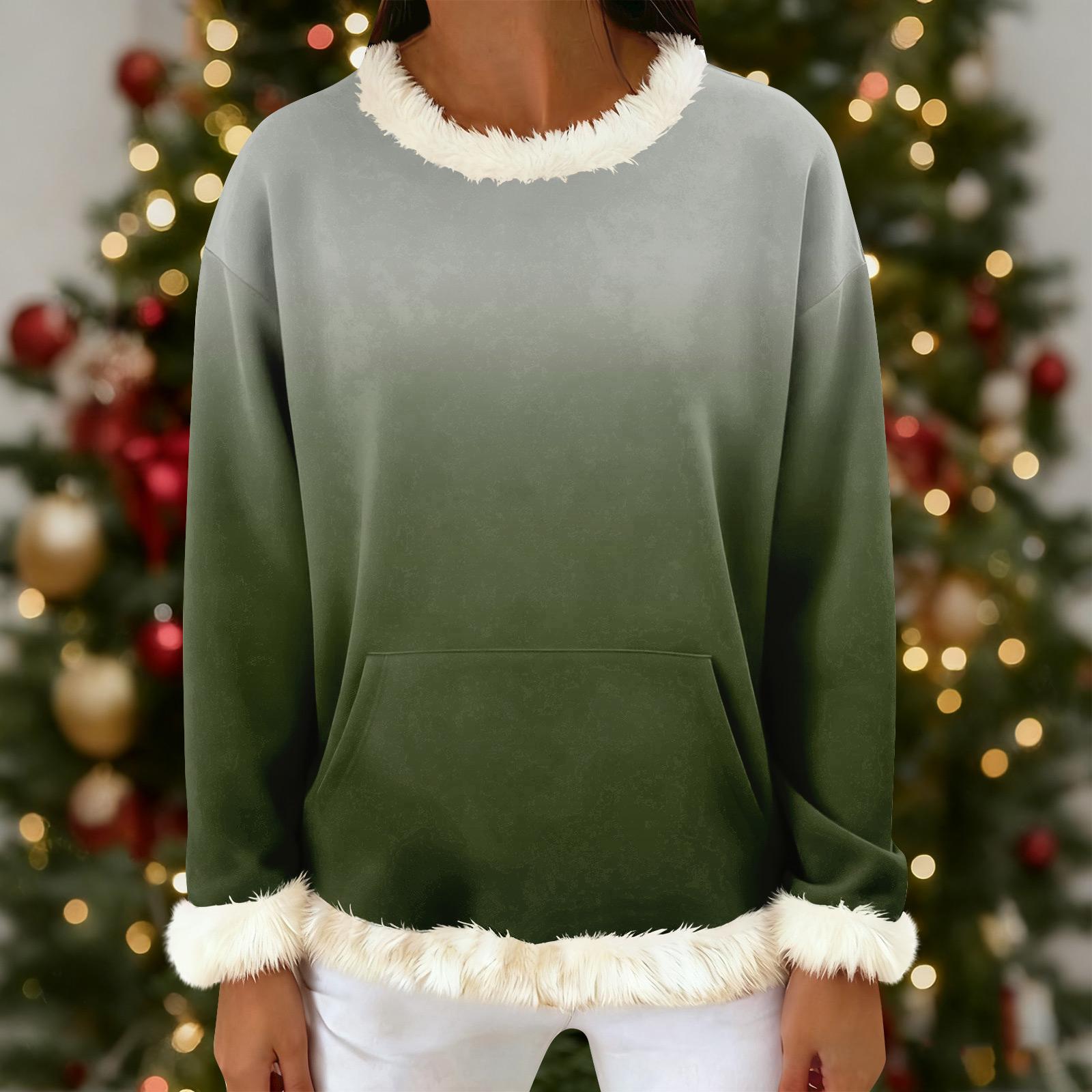 

Women s Casual Fashion Print Long Sleeve Hooded Sweatshirt Top L