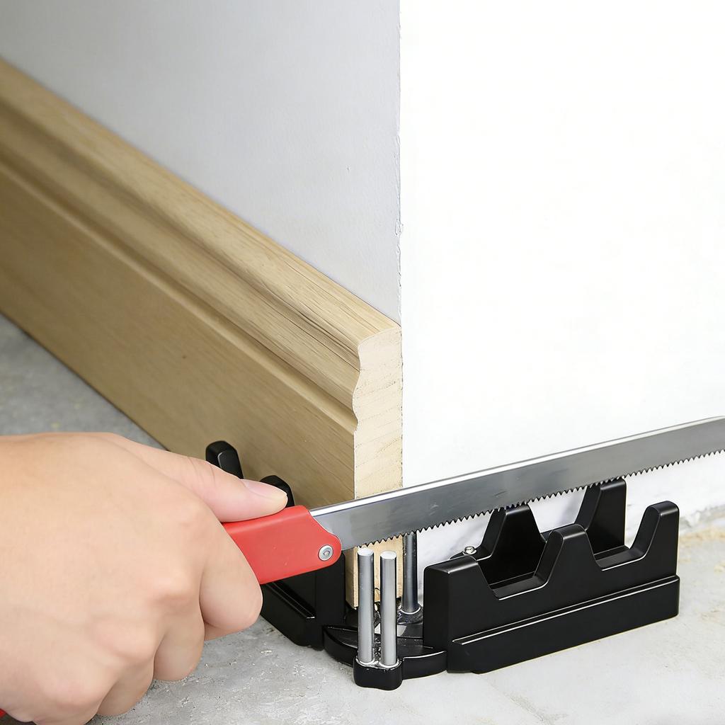 2-in-1 Angled Measuring Knife For Home Decoration Corner Measurement Tool