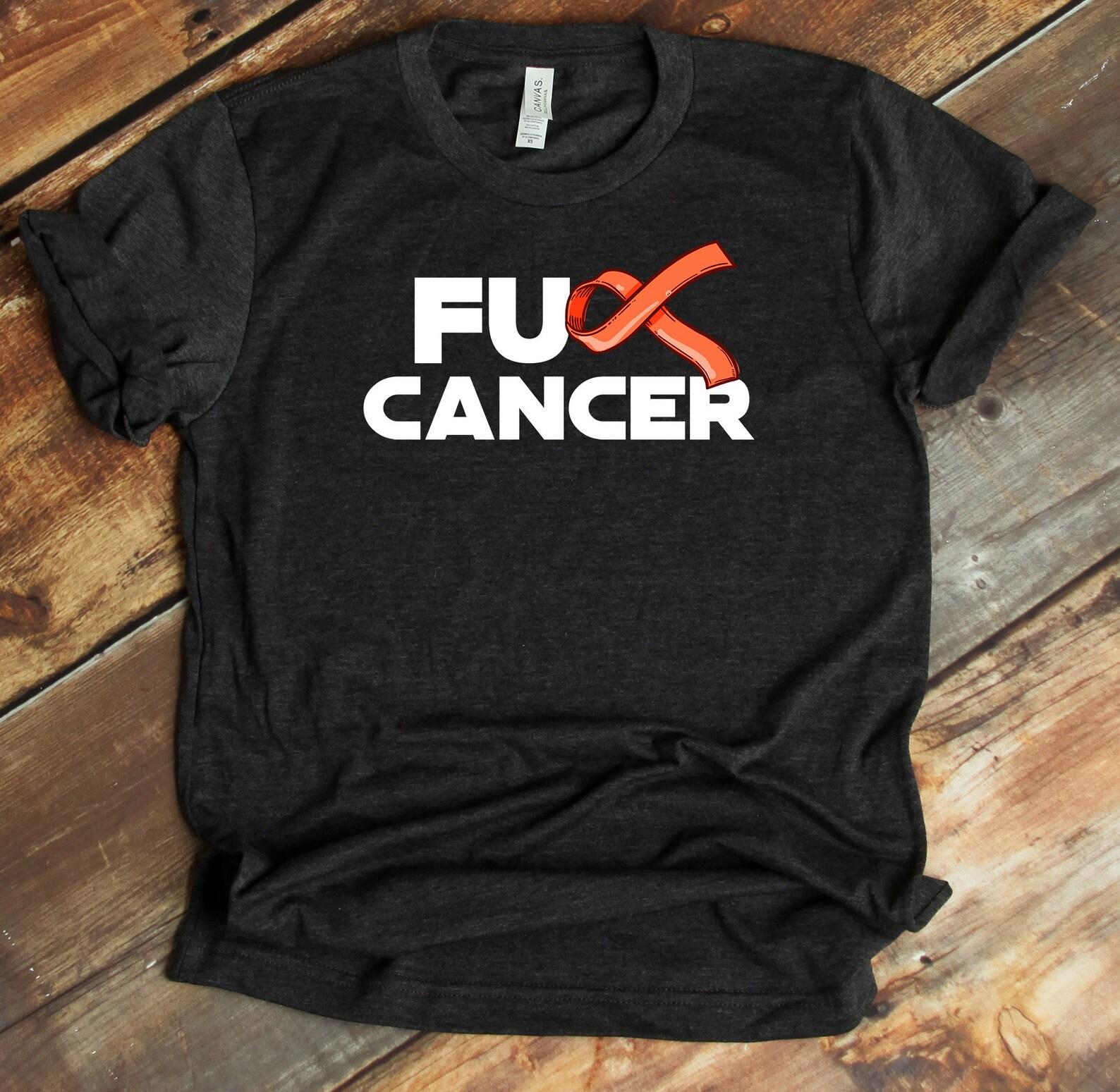 FU Cancer Shirt - Beat Cancer T-Shirt - Cancer Awareness M