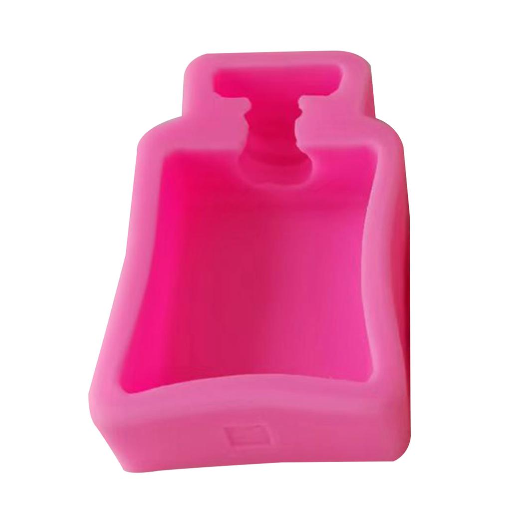 3D Perfume Bottle Shape Candle Silicone Molds DIY Handmade Soap Molds Small Pendant Mould Baking Tool Easy To Clean