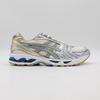 1201A019-105 Asics Gel-Kayano 14 Cream Pure Silver Champagne Blue White (Men's)