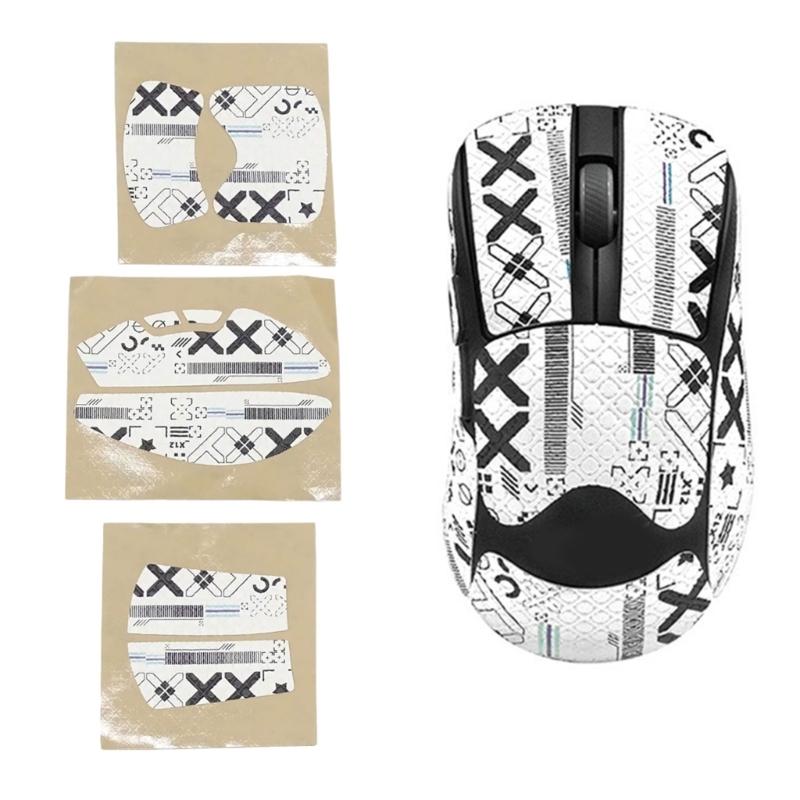 Customs Fit Gaming Mouse Skin AntiSlip Sticker For ROG Keris 2ACE Mouse Prevents Sliding In Intense Battles Office Task