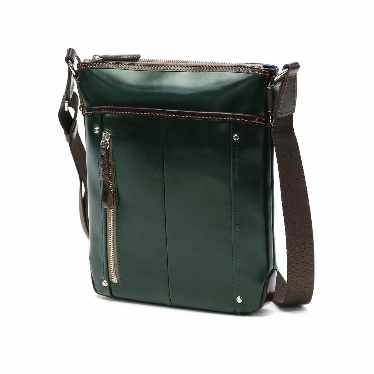

Kiefer Neu Shoulder Bag KFN16003C Men s GREEN/CHOCO