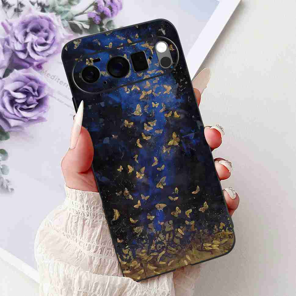 For Google Pixel 10 Pro Case Luxury Painted Covers 6.3" Soft Silicone Phone Case For Google Pixel 10 Pixel10 Pro Back Cover Capa
