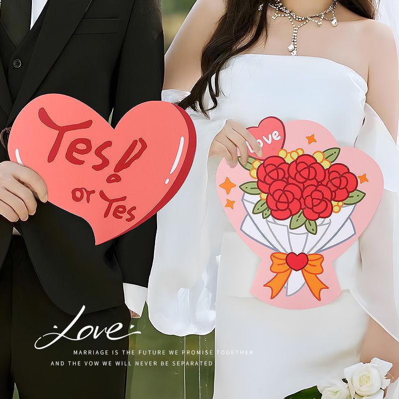 Wedding Party Props: Bride, Bridesmaid & Groomsman Photo Signs for Group Shots & Games