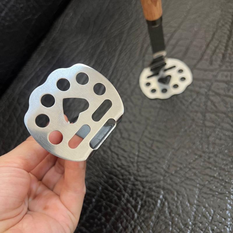 1PC Vertical Potato Mud Press, Stainless Steel Mud Press, Press Press Press Masher, Baby Food Supplement Tool
