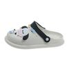 New hole shoes slippers women's summer thick soles go out summer sandals seaside wear cute