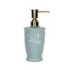 1PCS Fashion Stained Carved Liquid Soap Dispenser Bathroom Sanitizer Bottle Hand Pump Emulsion Shampoo Bath Shower Gel Press