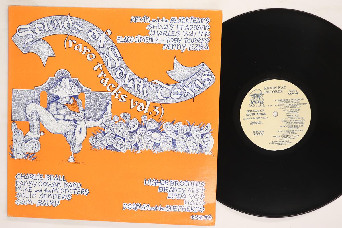 Виниловая пластинка РАЗЛИЧНЫЕ Звуки Южного Техаса Редкие Записи KKR6 KEVIN KAT 1987 США Рок Б/у