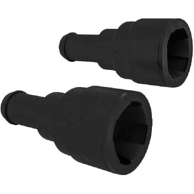 2pcs Heater Coolant Hose Connector for Cadillac Escalade for Chevry Avalanche Silverado Suburban Tahoe 15032062 15151873 15151875 15792820 800-409