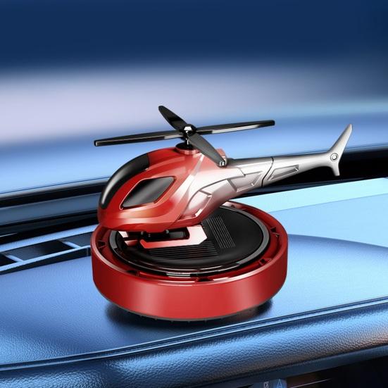 Auto-Lufterfrischer Auto-Aromatherapie-Diffusor Tragbar Solarbetrieben Rotierendes Hubschrauber-Design-Diffusor mit Duft aus Pflanzenextrakten