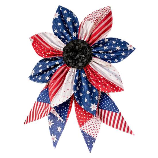 Flower Decorative Sign for Front Door Retro Burlap DIY Wreath And Bow Making Kit Artificial Floral Wall Hanging for Home Indoor Outdoor Decor