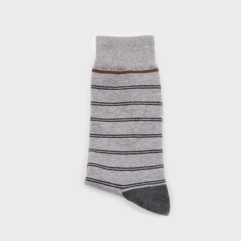 

Orb Stripe Socks (Gray)