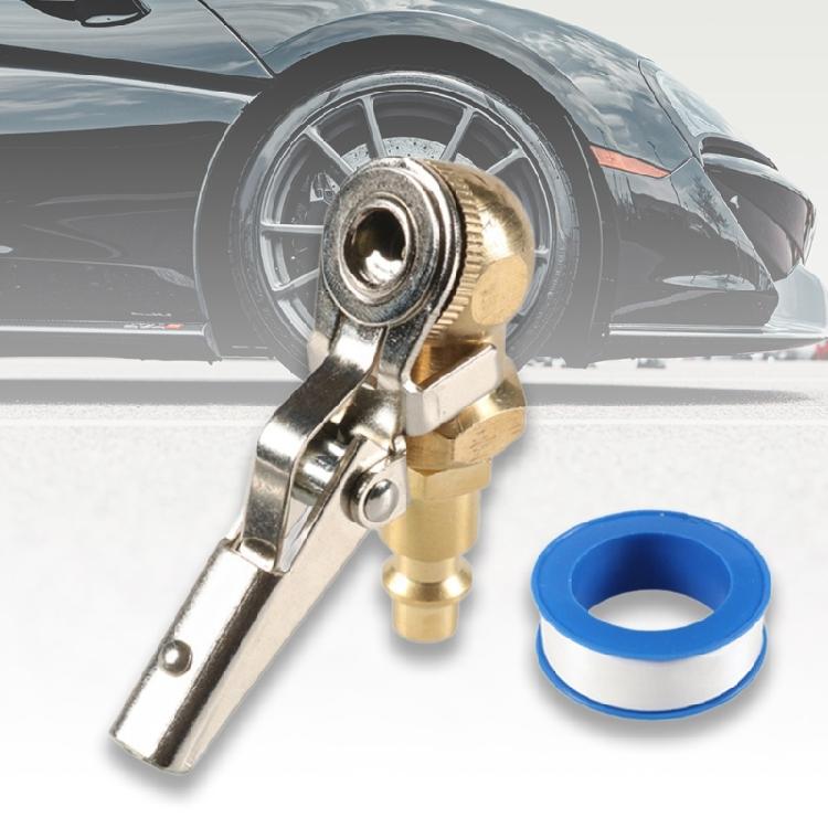 1Pc/2Pcs Tyre Inflator Fitting Tire Air Chuck Hose End with Barb Connector