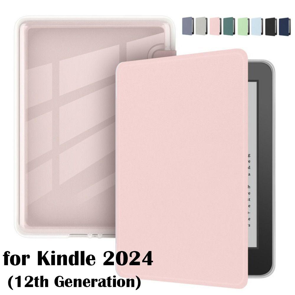 6 inch C2V2L3 Protective Cover Acrylic Folio Funda eReader Case for Kindle 2024 (12th Generation)