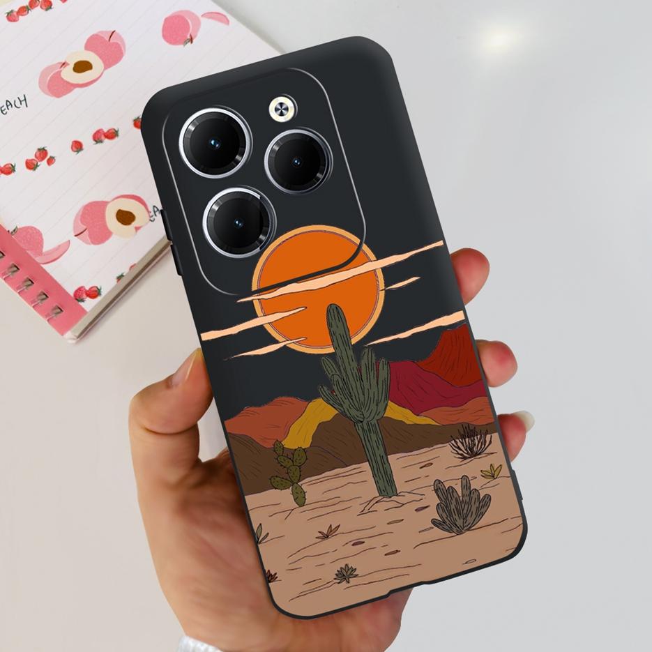 For Infinix Hot 40 Pro Case X6837 Cute Fashion Cover Soft Silicone Phone Case For Infinix Hot 40i Hot40 Pro Hot40i Fundas Bumper