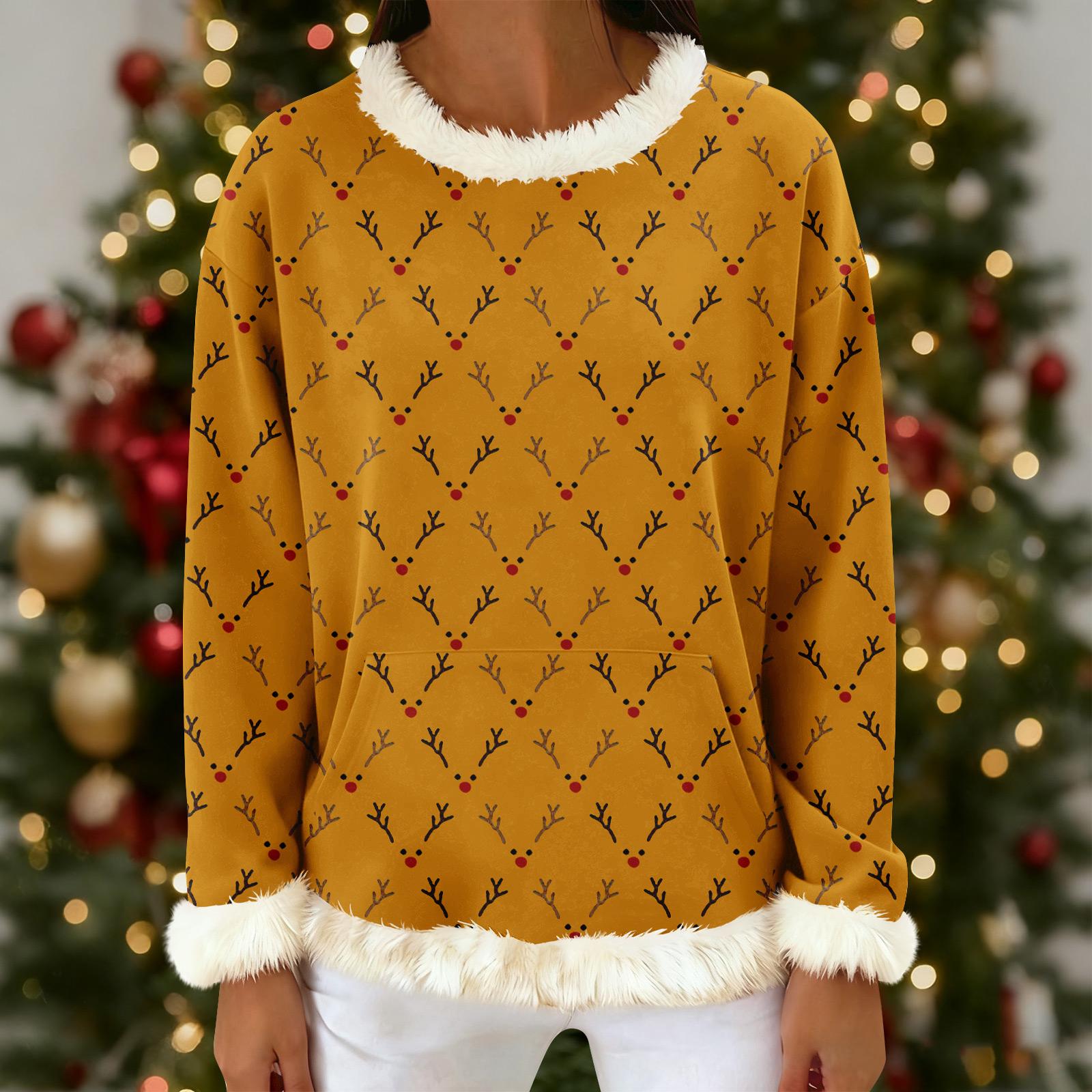 

Женская повседневная модная толстовка с капюшоном и длинным рукавом с принтом XXL жёлтый