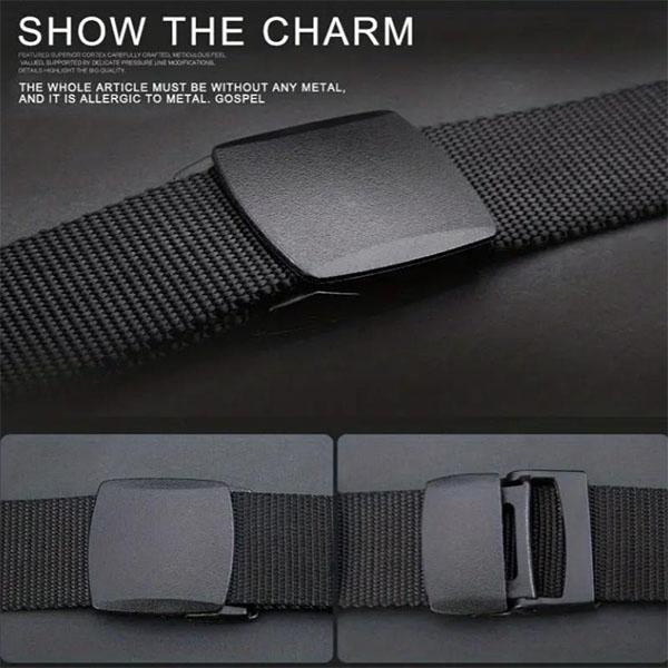 Ζώνη Ιστού από καμβά για άντρες υπαίθριες αθλητικές στρατιωτικές τακτικές νάιλον μέση