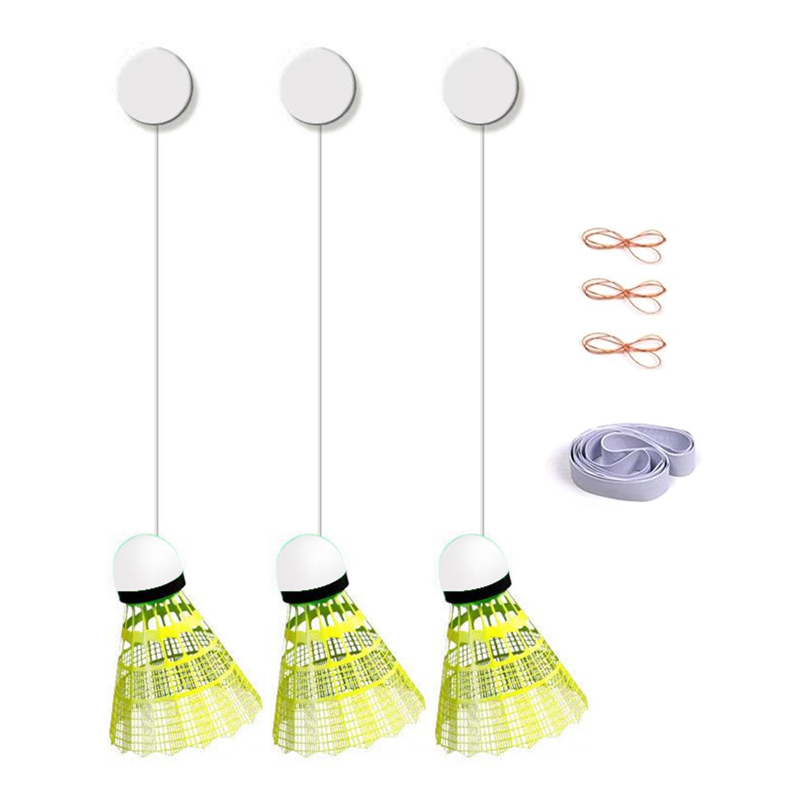 Badminton Training Tool Self Study Glowing Shuttlecock Rebounds Profession Stretch Badminton Trainer Badminton Practice