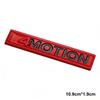 3D Metal 4MOTION Decorative Sticker For VW Passat Tanyue Golf Car Modification Parts Zf7