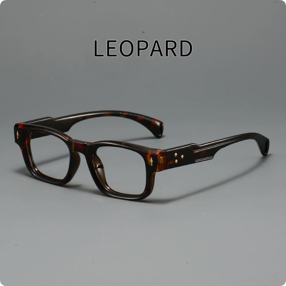 Small Frame Square Anti-Blue Light Glasses For Men High-End Business Glasses Frame Fashionable High-Definition Reading Glasses