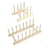 Wooden 8/16 Peg Spool Holder Sewing Thread /Storage Stand