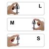 Metal Anal Plugs + Crystal Jewelry 7 Colors Small Anal Sex Toys For Women & Men Mini Round Shaped Stainless Dildo Intimate Goods