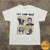 Horúce logo kapely Pet Shop Boys 100% bavlna Biela S až 5XL Klasické tričko TV238