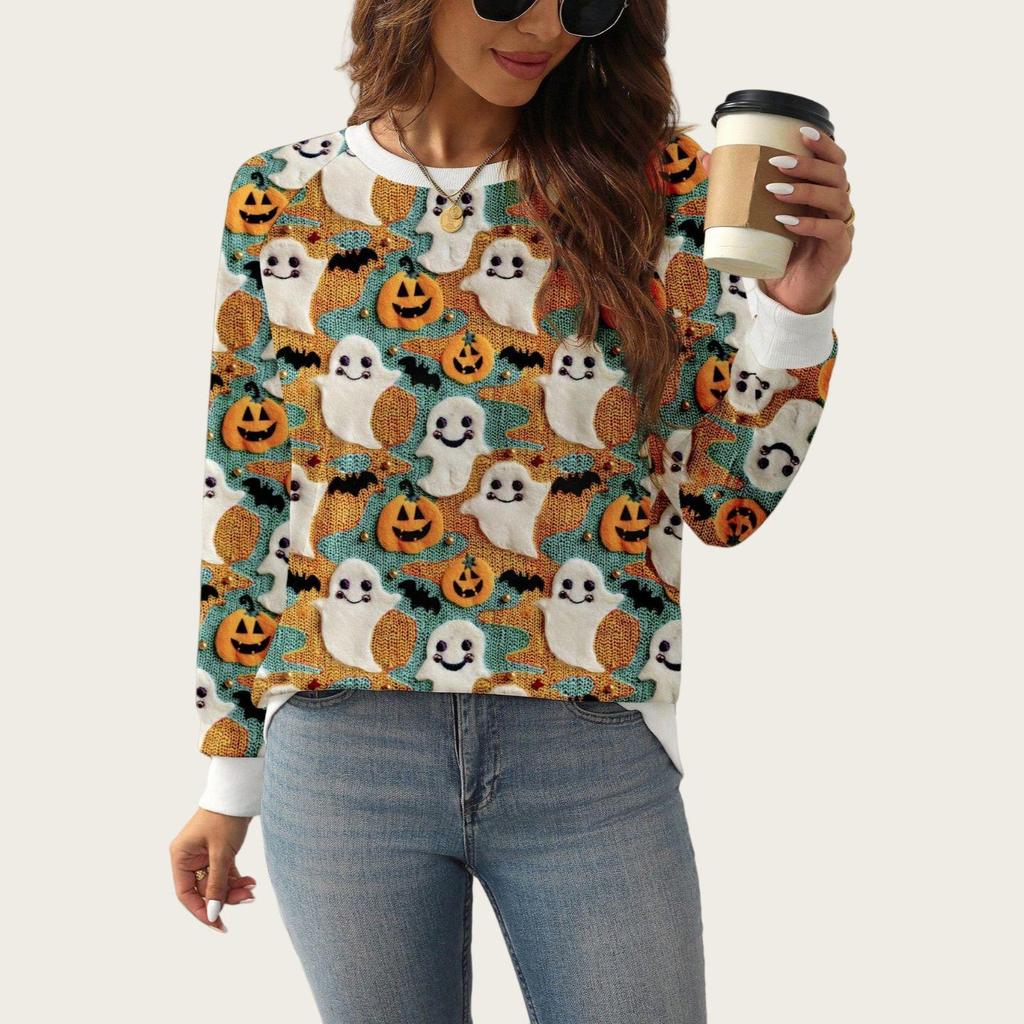 Damska bluza z kapturem 3D, luźna, plus size, na jesień/zimę, europejska i amerykańska, 2025