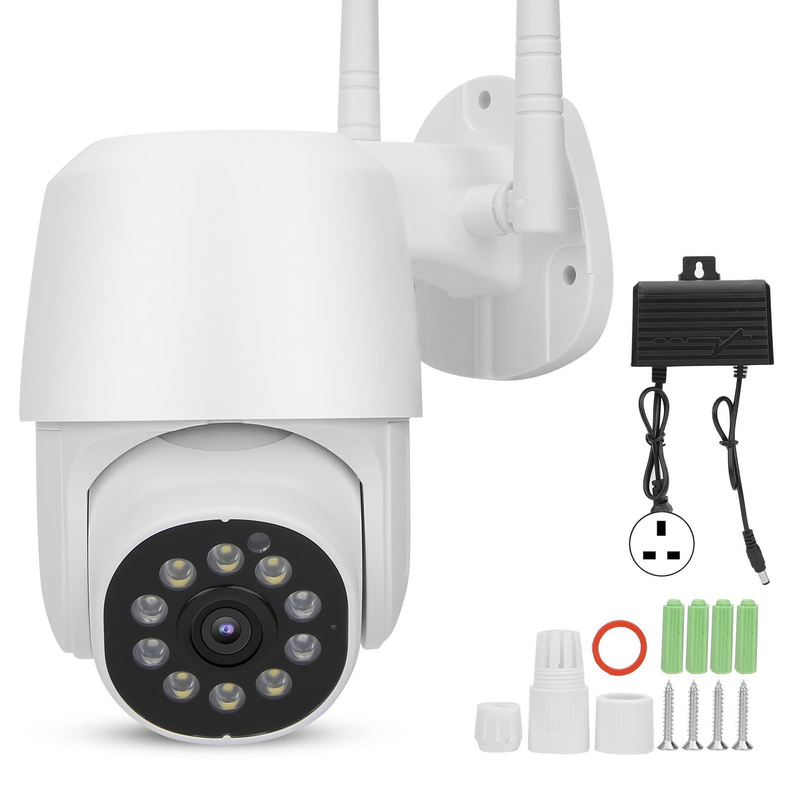 

WiFi PTZ Camera 1080P Smart Tracking Full Color Night Vision IRCUT Security CCTV
