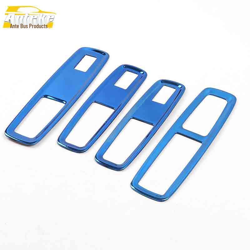 GS3 Glass Lift Frame & Stainless Steel Window Armrest Switch Car Accessories