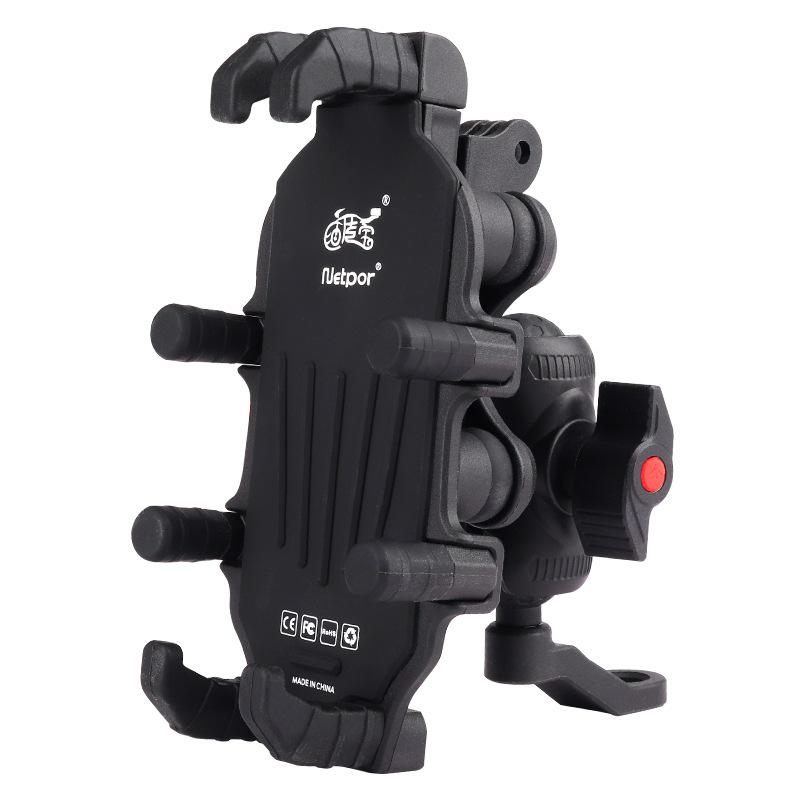 Shockproof Anti-Shake Motorcycle Phone Mount for Navigation