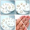 Fashion Jewelry 14K Gold Piercings Labret Big Hoop Nose Stud Rings CZ Cubic Zircon Navel Belly Ring Earing Diamond Ear Stud