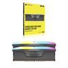 CORSAIR Desktop PC VENGEANCE RGB DDR5 Series 64GB 32GB Memory CMH64GX5M2B5200Z40K DDR5-5200MHz Memory, (PC5-41600), [Two Modules],