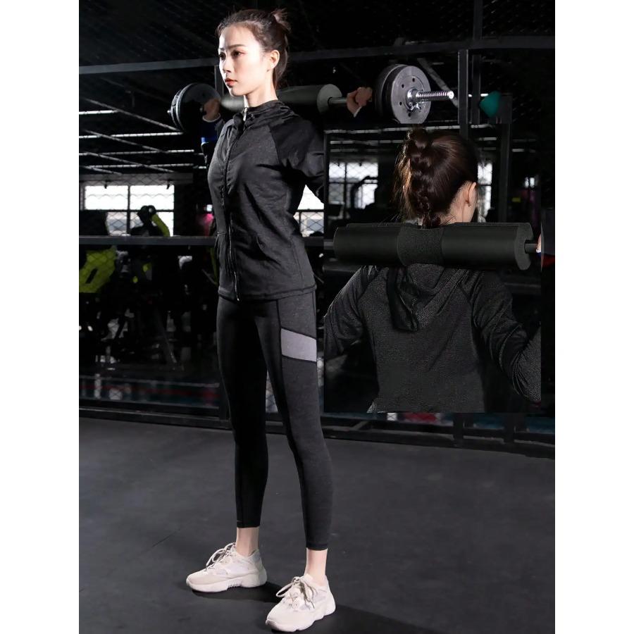 17.7-inch Thickened Barbell Foam Pad Fitness Weightlifting Squat Pad Is Non-slip Neck and Shoulder Training Cushioning Aid