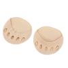 1 Pair Five Toe Forefoot Pads for Women High Heels Half Insoles Toe Topper Socks
