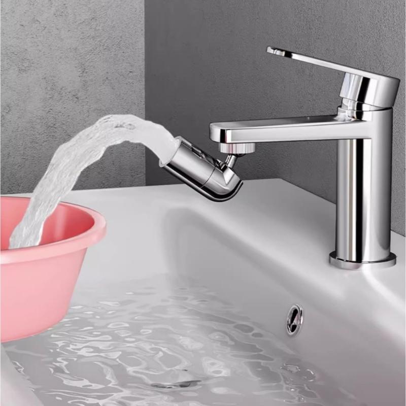Estensore Rubinetto Lavabo Bagno Aeratore Rubinetto Girevole a 360° Aeratore Rubinetto Spruzzatore Lavabo per Bagno, Lavandino Durevole