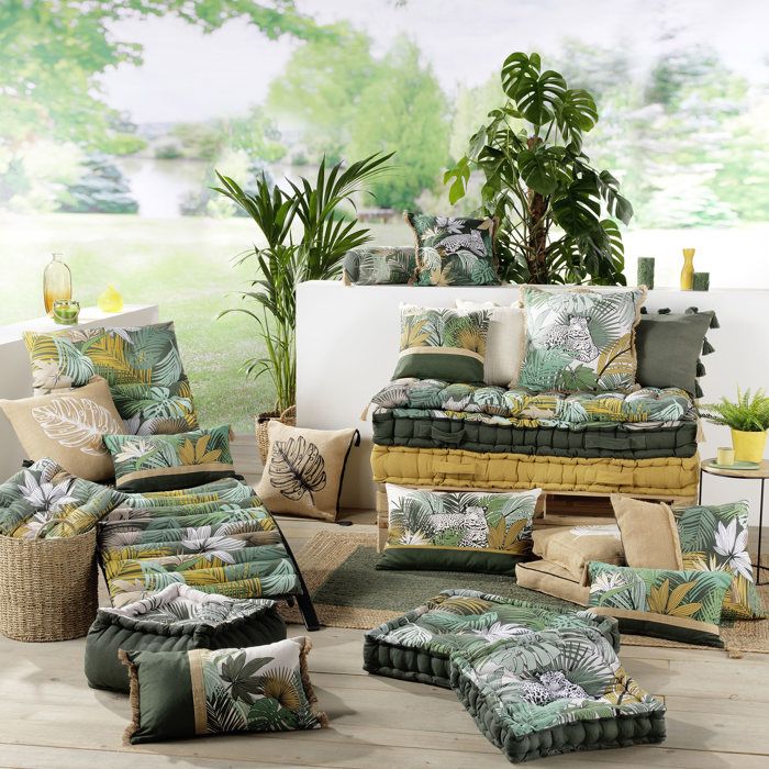 Coussin de sol 45 x 45 cm Aras