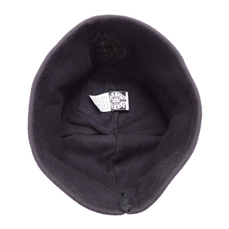 CHROME HEARTS  Knit cap black cotton mens