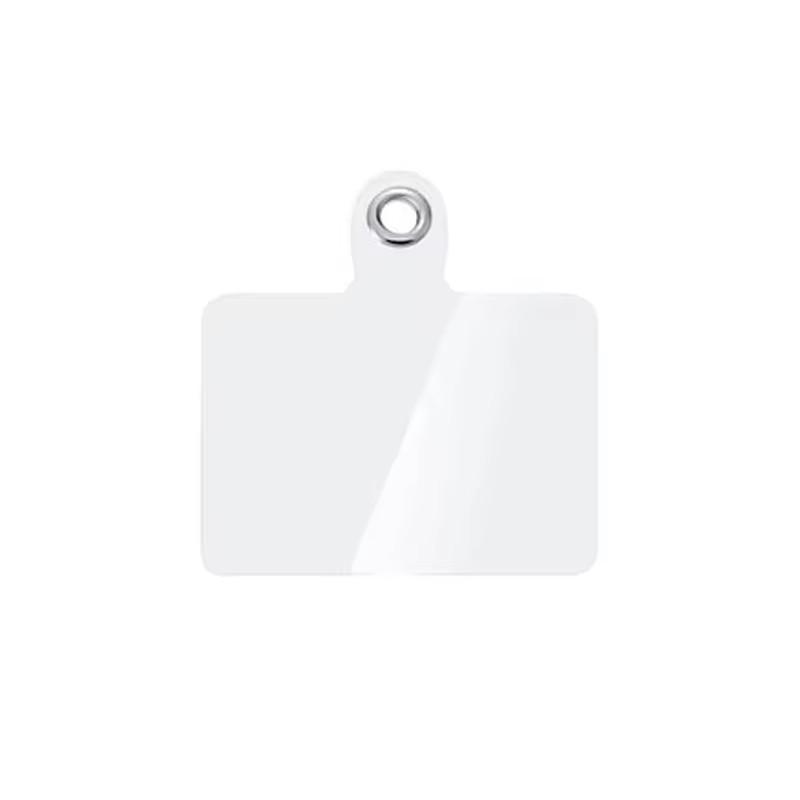 1/2/3Pcs Metal Phone Lanyard Side Hanging Patch For iPhone Stainless Steel Clip Double Buckle Phone Straps Gasket Connect Piece