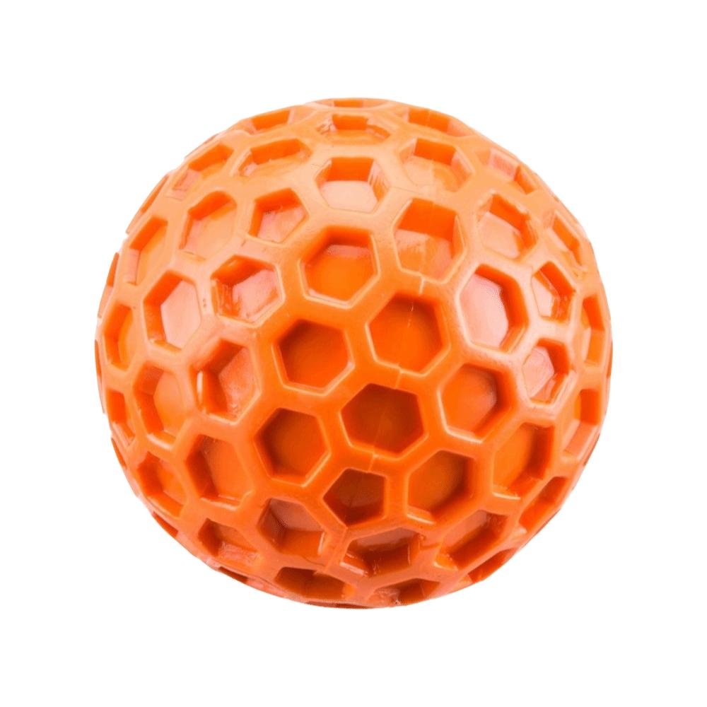 Rubber Dog Sound Ball Interactive Squeaky Dog Toy Easy To Clean Dog Chew Toy  Indoor Play