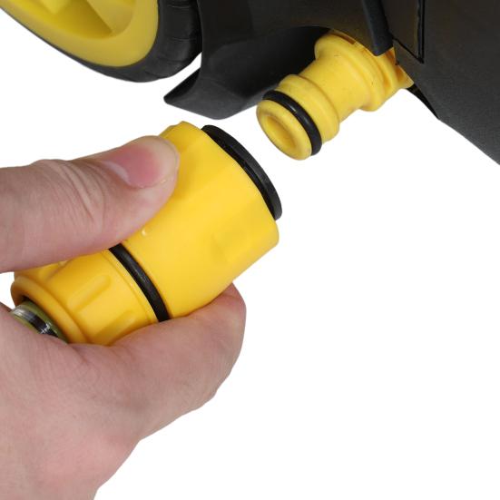 Hochdruckreiniger, Elektrischer Hochdruckreiniger, 80BAR Hochdruckreiniger, 1,5KW Hochdruckreiniger mit Induktionsmotor, Automatische Abschaltung, Manometer