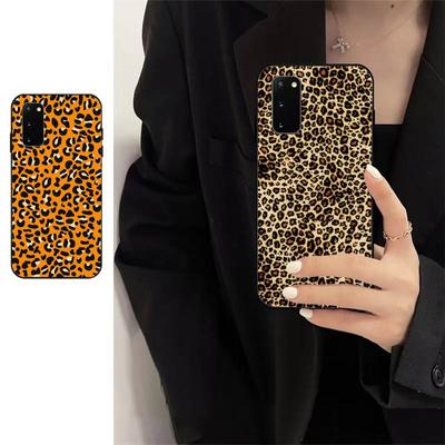 Leopard Print Phone Case For Samsung Galaxy A51 A50 A71 A21s A31 A41 A10 A20 A70 A30 A22 A02s A13 A53 5G Cover Coque