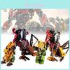 Original Colorful Mighty M God Transforming Toy Legendary M-class 7 Functions Pvc