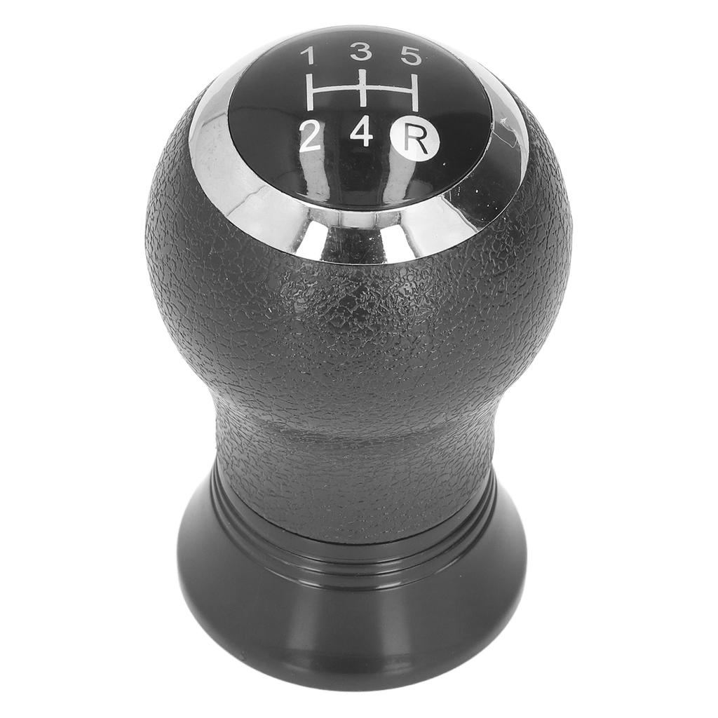 5 Speed Gear Shift Knob ABS Antiaging Black Good Adhesion Shifter Head Replacement for Yaris 2005‑2010