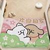 Door Floor Mat Line Puppy Silk Circle Foot Pad Entrance Door Dust Rubbing Soil Foot Pad Can Be Cut Pvc Floor Mat