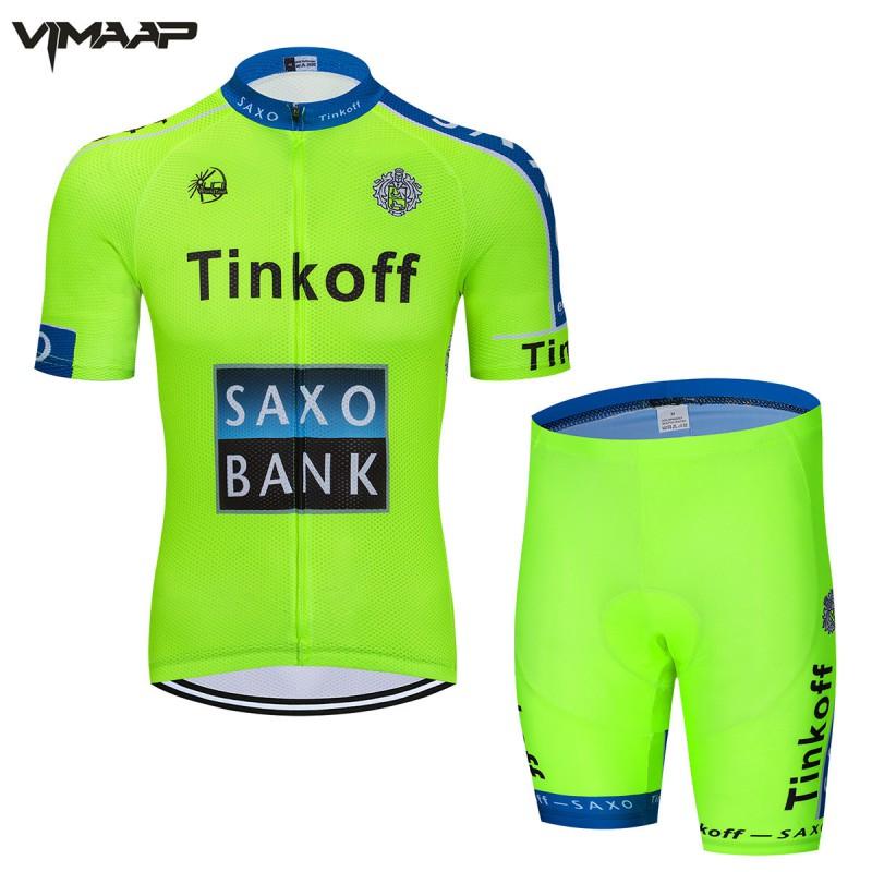 Mens Cycling Jersey Set Short Sleeve Breathable Mesh Bike Apparel Road