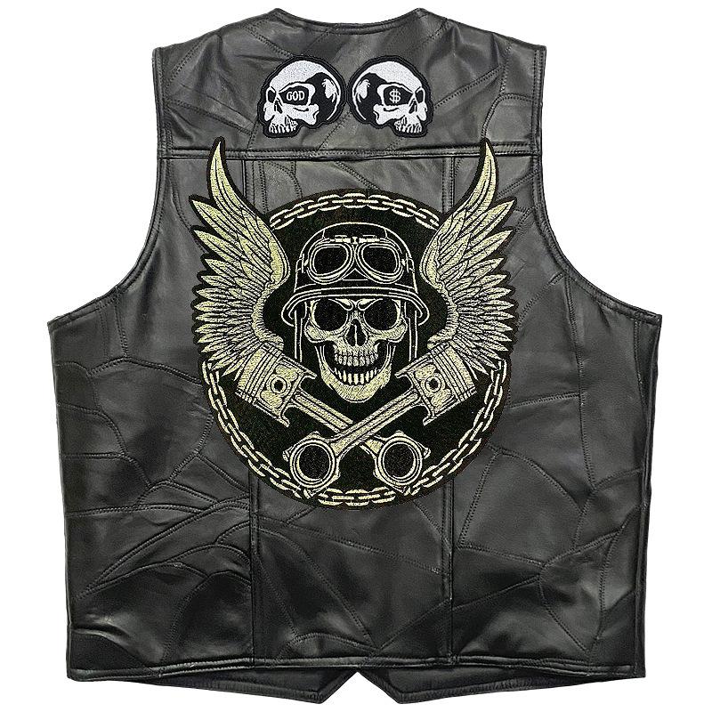 Veste Sans Manche Cuir Harley Davidson Vetements Harley Davidson