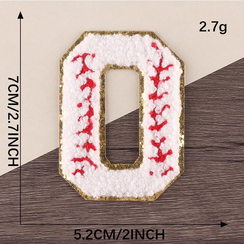 Gold Edge Chenille Smiley Face Embroidered Patch Badge